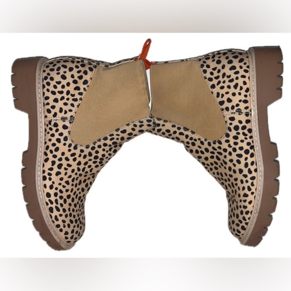 Dolce Vita ‘Pepper’ 7M Leopard Cheetah Animal Print Chelsea Bootie - Picture 7 of 11